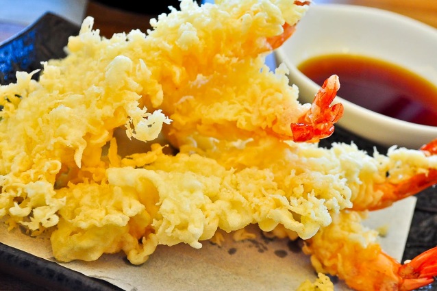 GAMBERI IN TEMPURA